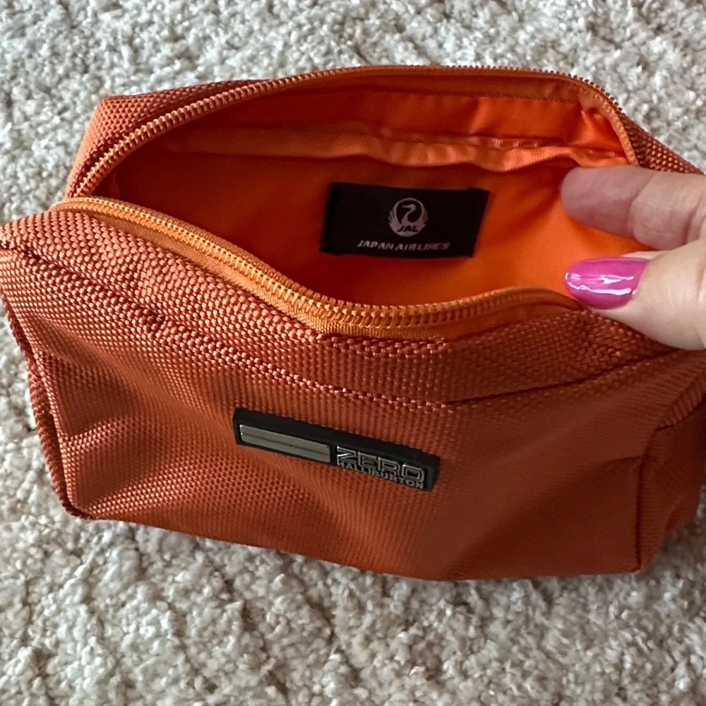 Zero Halliburton Orange Pouch